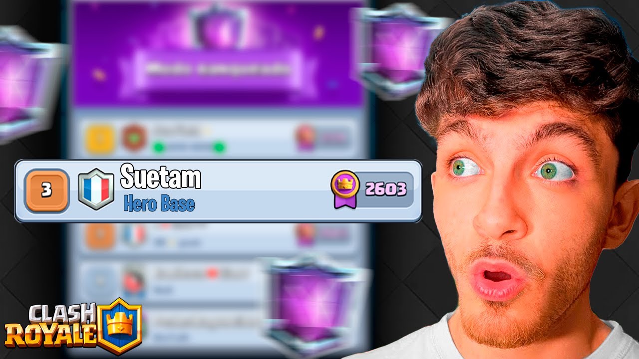 CHEGUEI NA LIGA MAIOR CAMPEÃO NO CLASH ROYALE?
