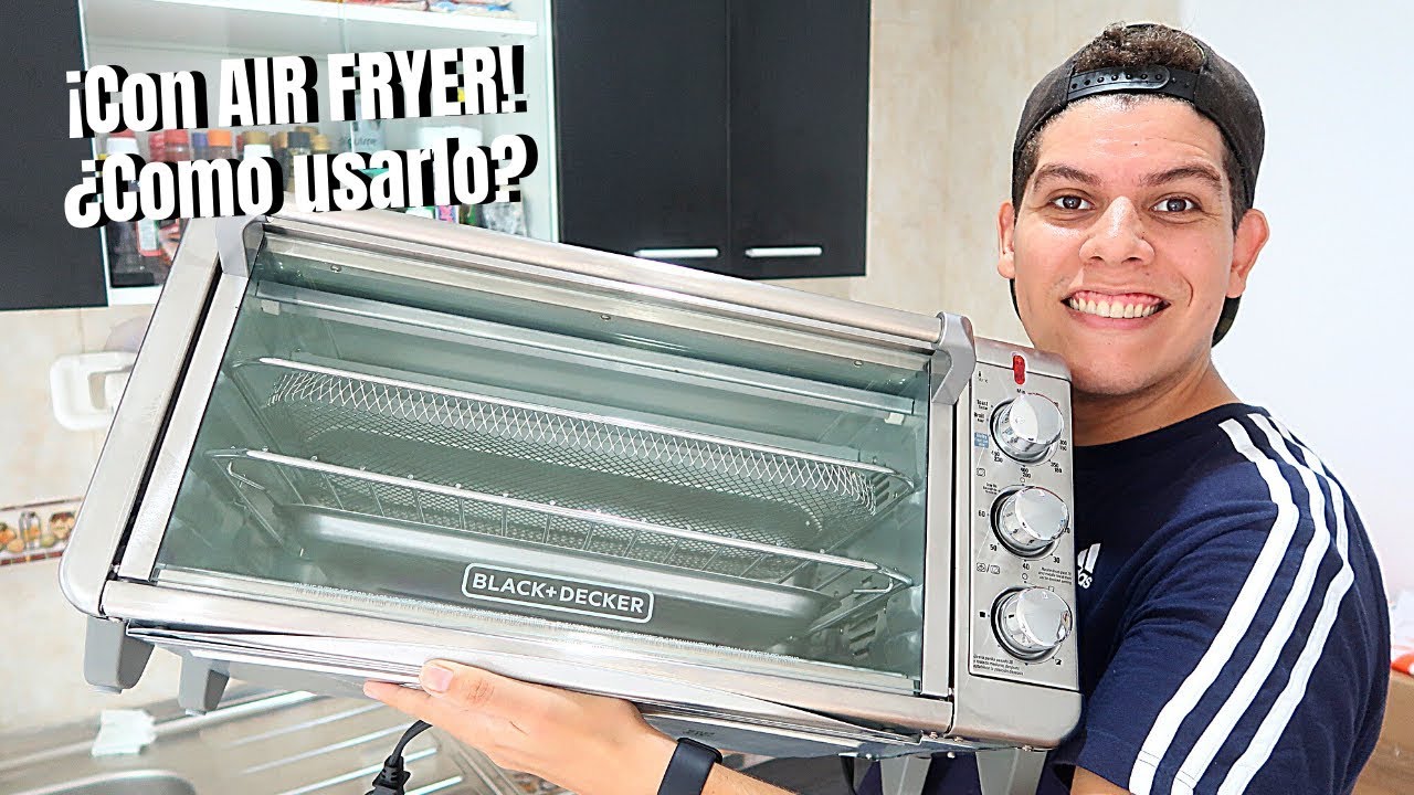 Como usar un HORNO ELÉCTRICO con AIR FRYER de CONVECCIÓN 💪 Iro Ramirez