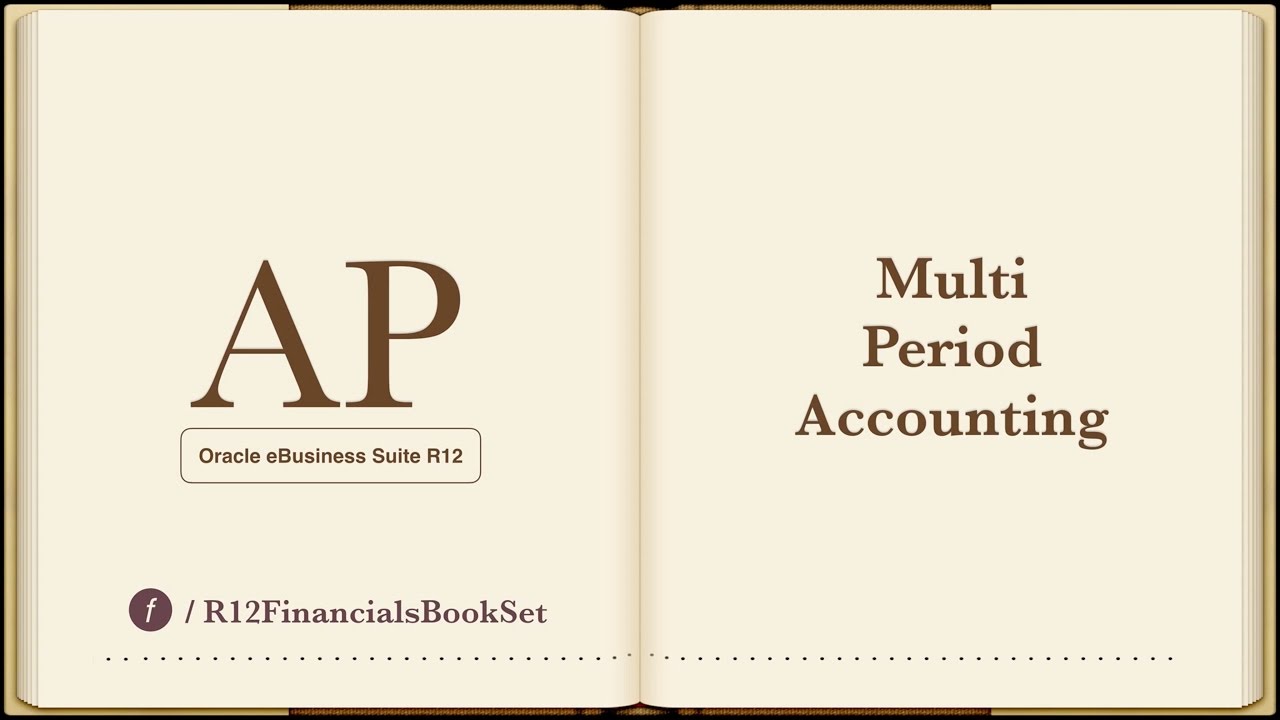 The Multi Period Accounting in Oracle Payables