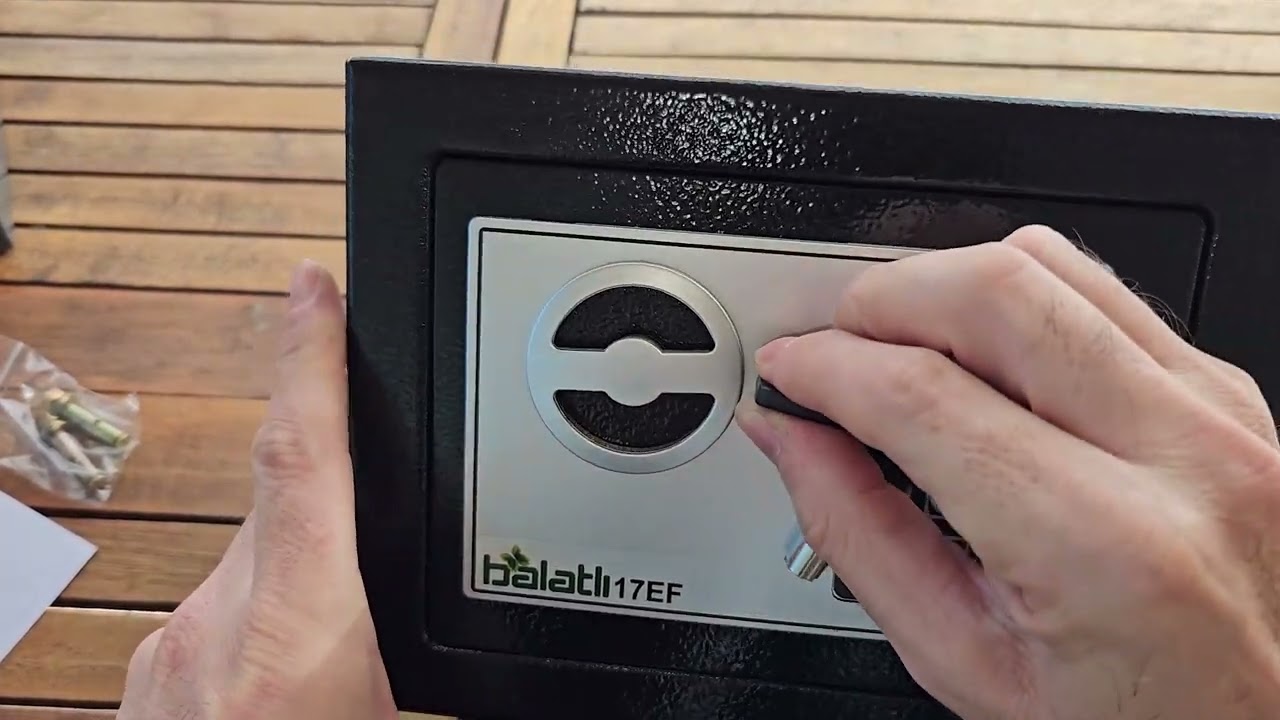 ÇELİK  KASA TANITIM VE ŞİFRE AYARLAMA VİDEOSU