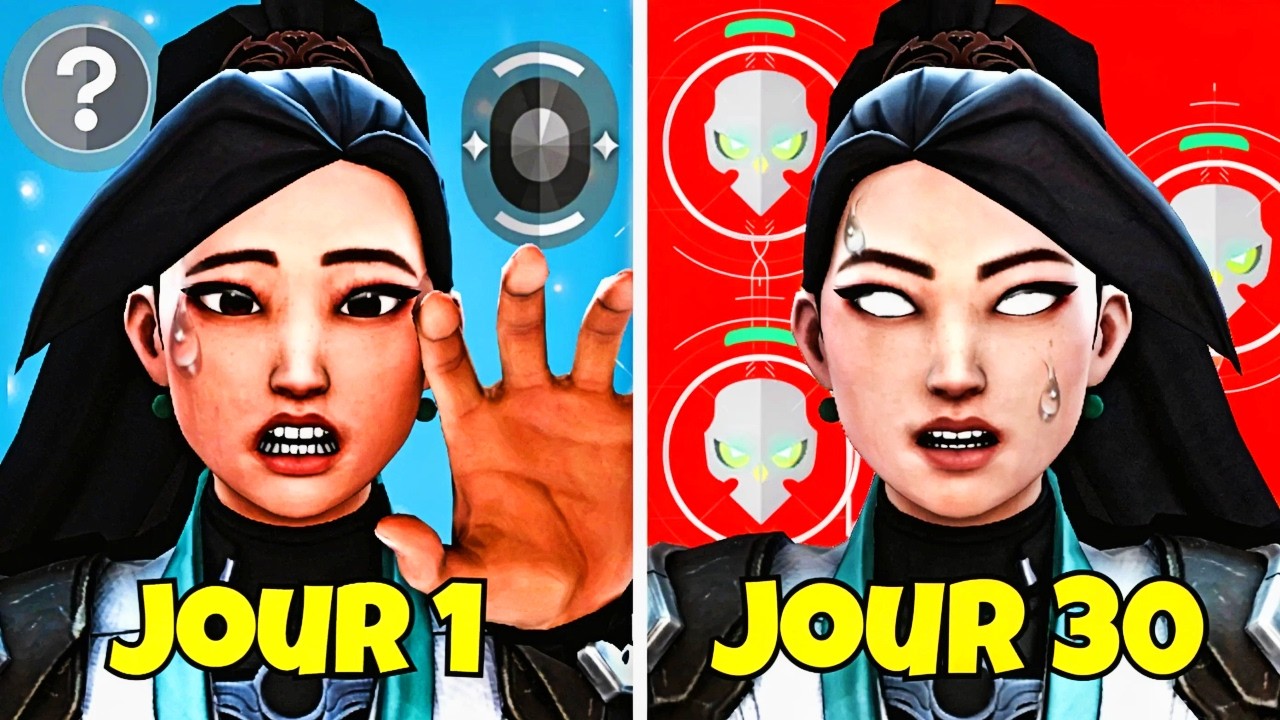 Je me suis entraîné sur Valorant pendant 30 jours (résultats incroyables).