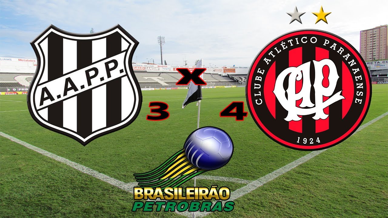 Ponte Preta 3 x 4 Atl&eacute;tico Paranaense - 4&ordm; Rodada - Campeonato Brasileiro 2013