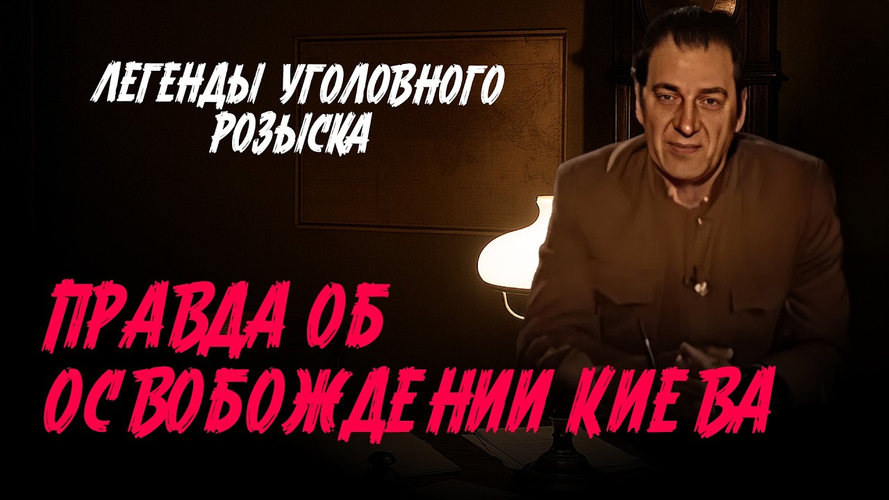 Легенды уголовного розыска | ПРАВДА ОБ ОСВОБОЖДЕНИИ КИЕВА ОТ НЕМЕЦКИХ ЗАХВАТЧИКОВ