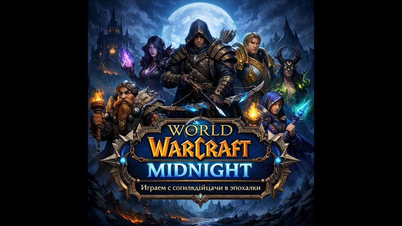 World of Warcraft: Midnight Играем с согильдийцами в эпохалки