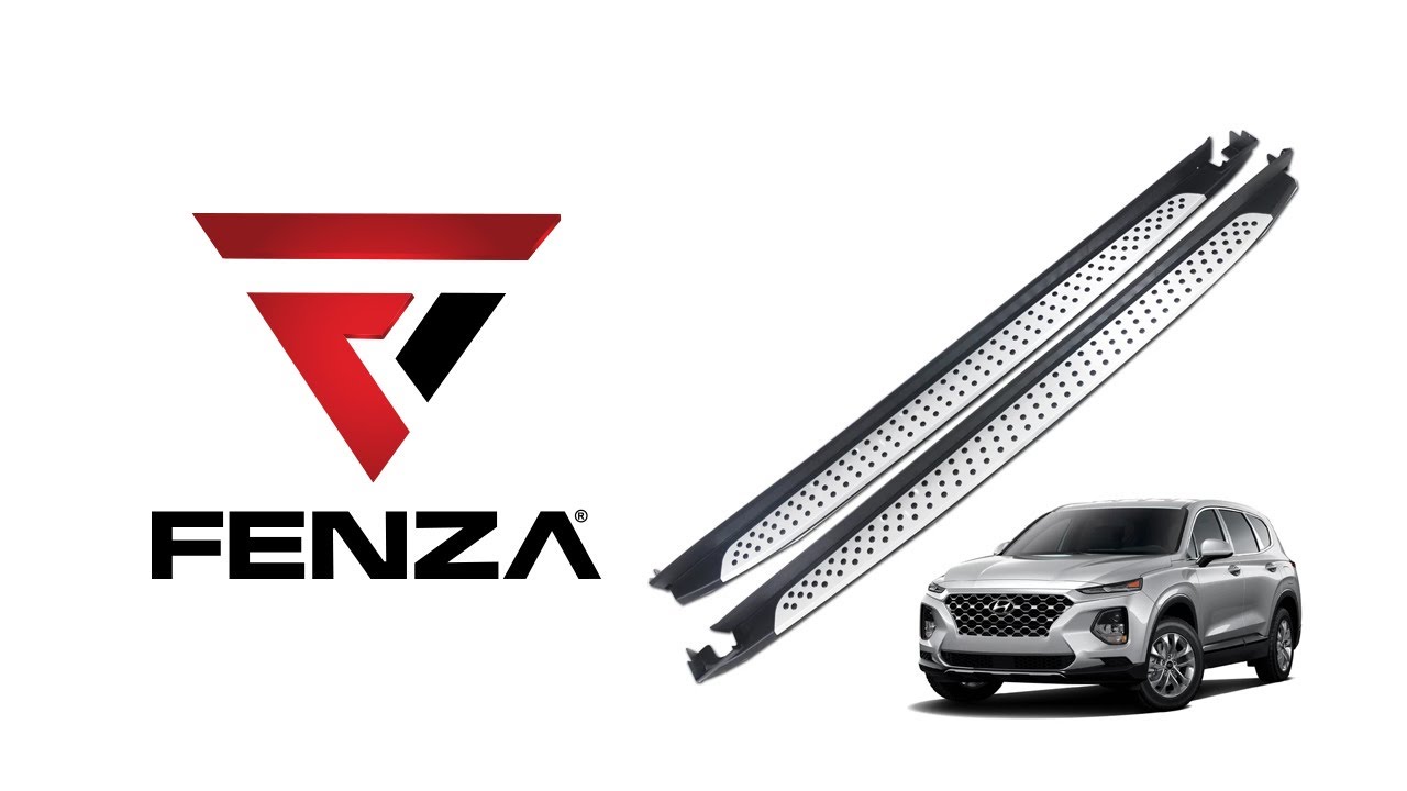 Running Boards Installation for 2019+ Hyundai Santa Fe - Nerf Bars Tutorial