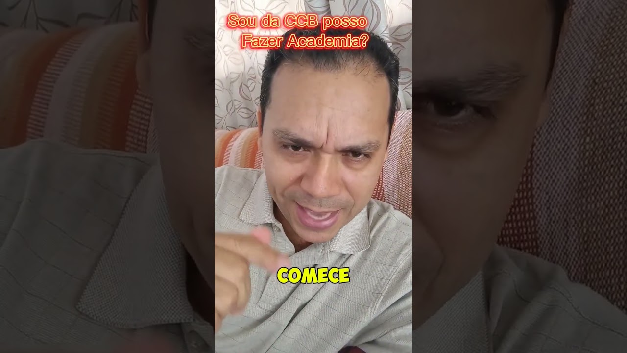 sou CCB posso fazer Academia #ccbmocidade #ccb#congregacaocristanobrasil