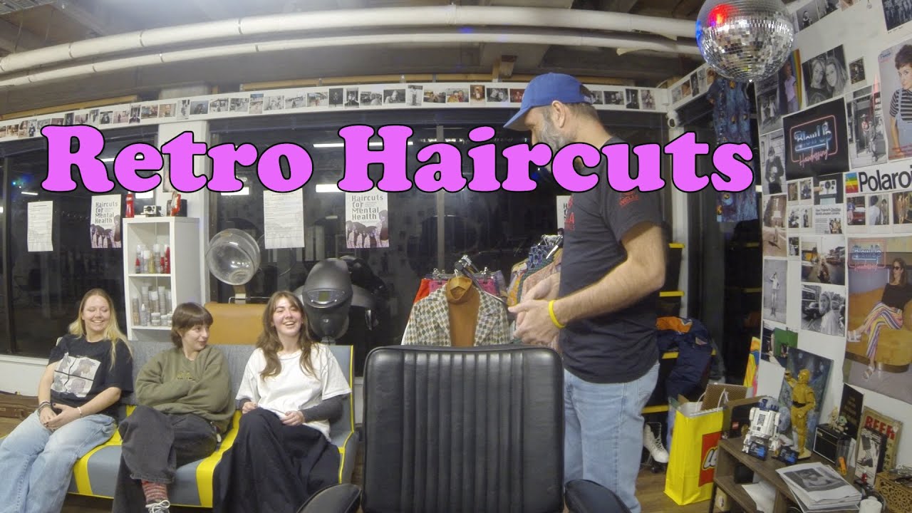 Sarah gets her Moms Haircut and Erin gets her Childhood Haircut Back