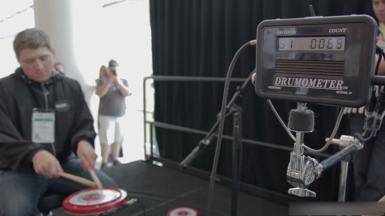 Official World's Fastest Drummer — Tom Grosset Breaks World Record