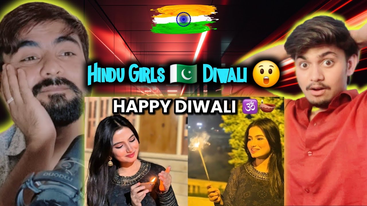 Indian Reaction On How We Celebrate Diwali in Karachi | Hindu Community Pak 🇵🇰