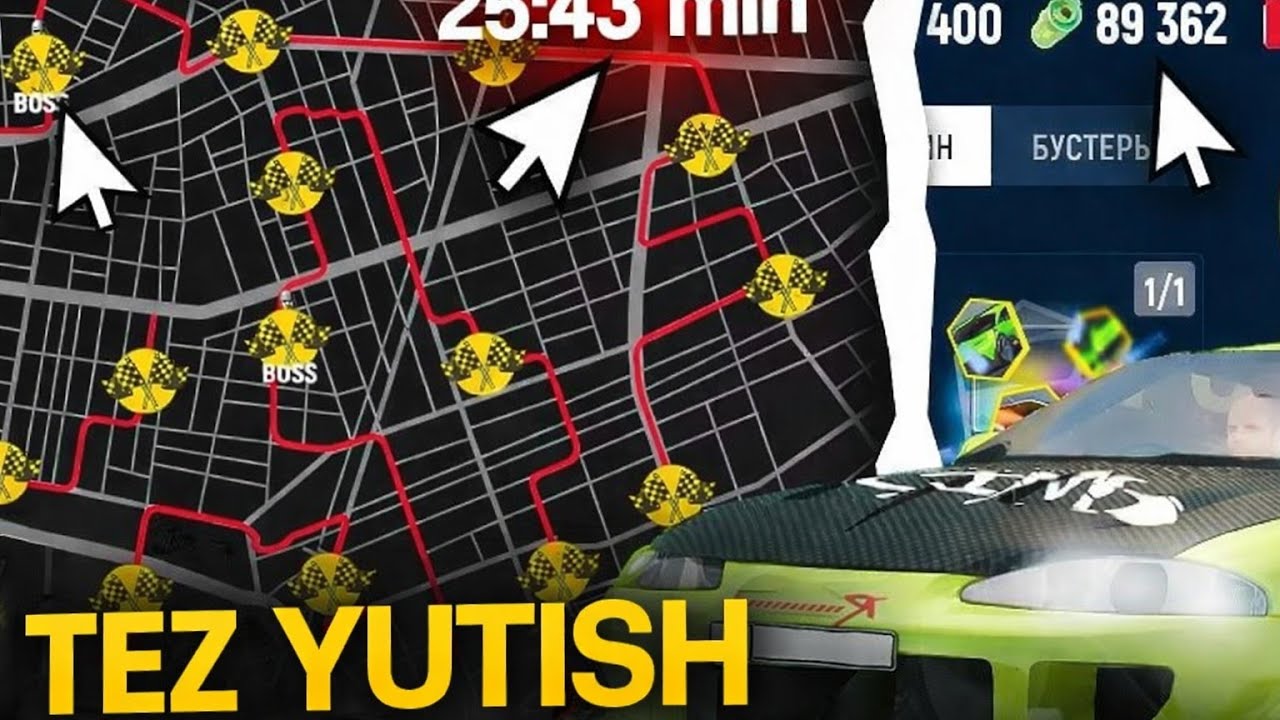 DRAG RACING - SOVG'ALARINI OLISH😱 ZADANIYALARINI qilish✅ Grand Mobile Uzbek🇺🇿