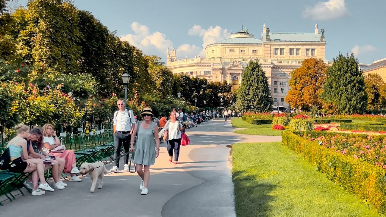 Walking in Vienna, August 2022, Austria | 4K HDR