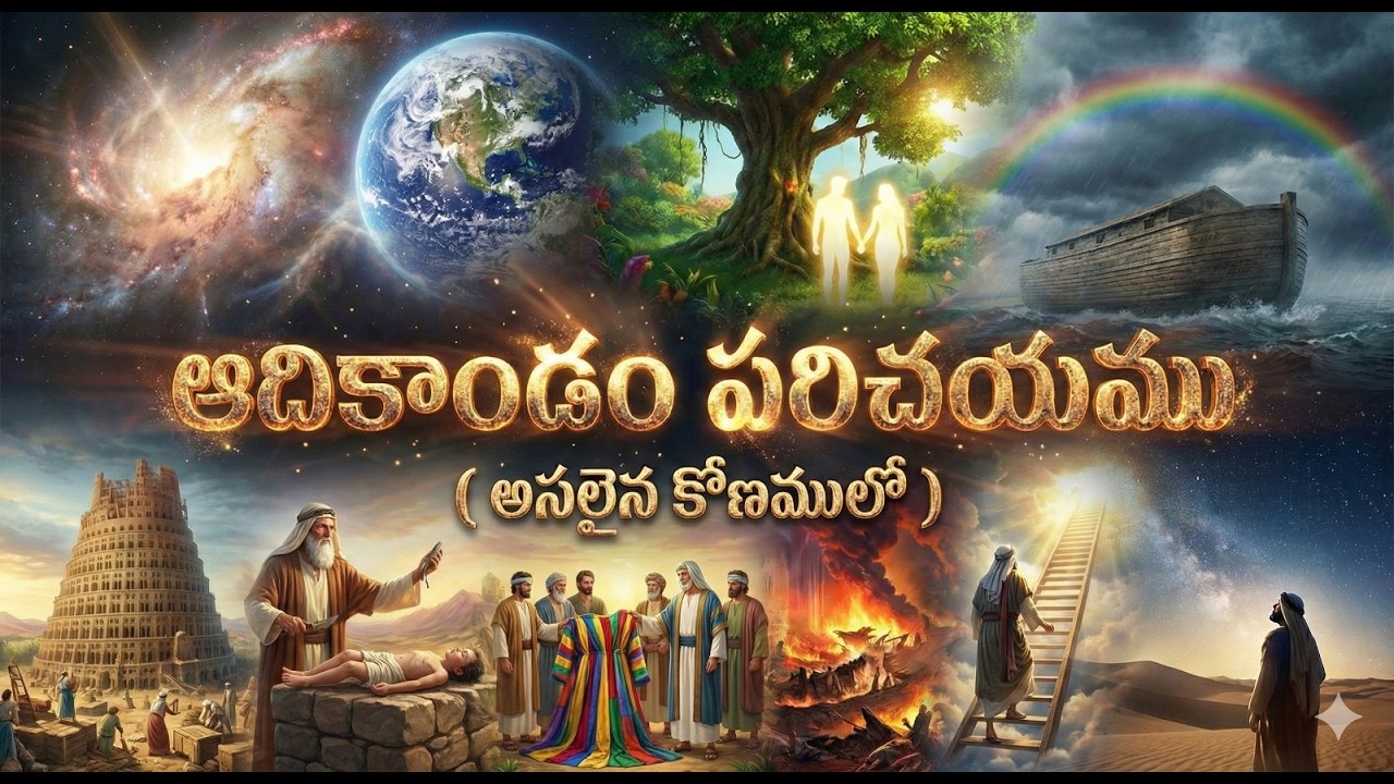 2వ సెషన్ || ఆదికాండము పరిచయం (అసలైన కోణంలో ) || దేవుని గ్రంధం నేర్చుకుందాం ||#best
