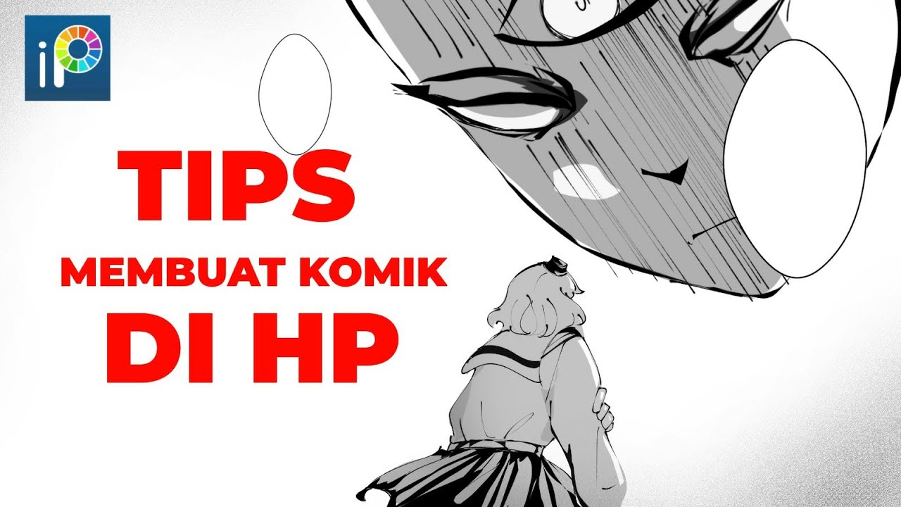 Tips membuat panel comic - Ibis paint tutorial