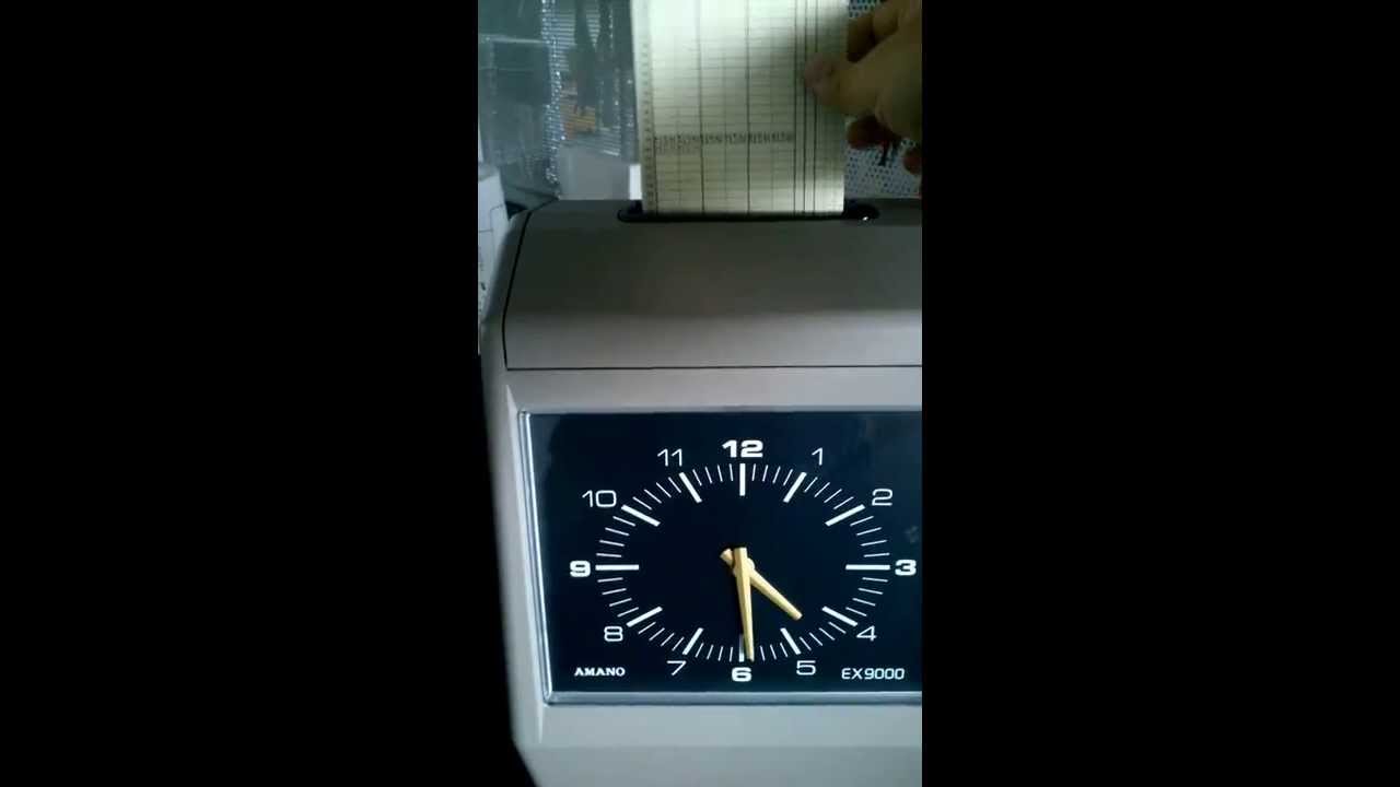 Timbracartellino Marcatempo Bologna Milano EX9000
