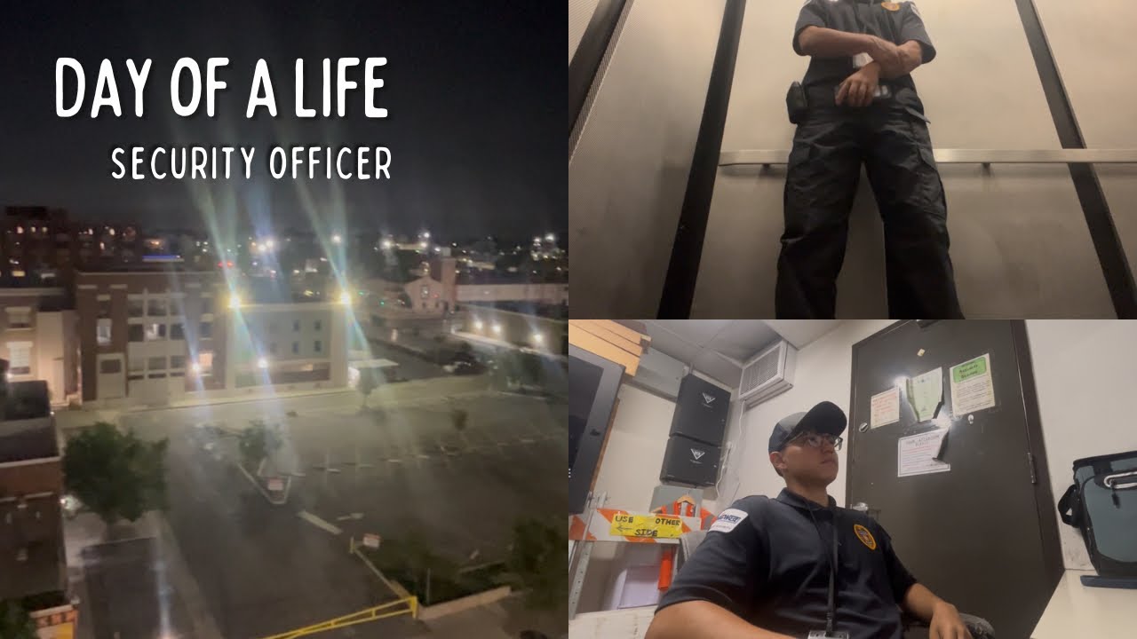 Day of a life of a security officer 