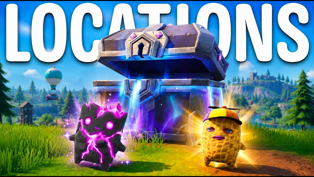 КАК ПОЛУЧИТЬ РЕДКИЕ СПРИТЫ В FORTNITE! (КАК НАЙТИ ВСЕ МЕСТА РАСПОЛОЖЕНИЯ СПРАЙТОВ)