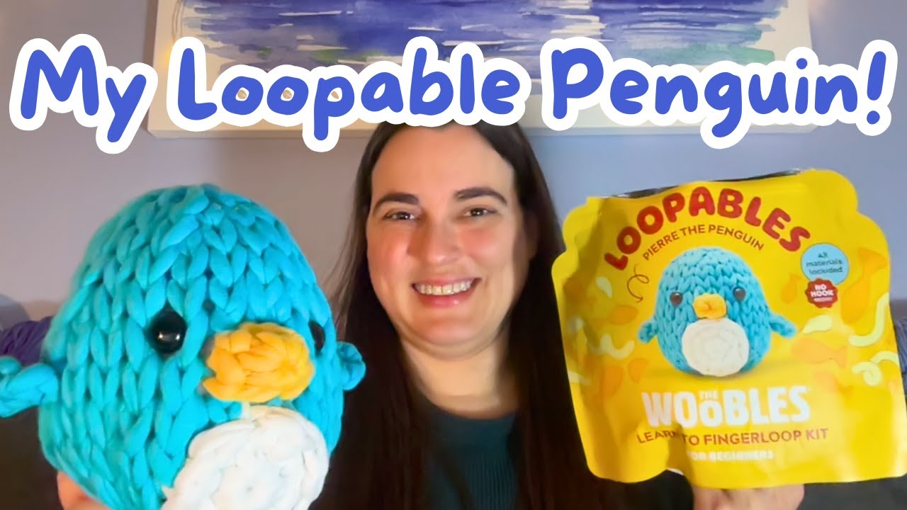 Мой Пингвин Пьер из Loopables! | НОВИНКА от The Woobles 🐧