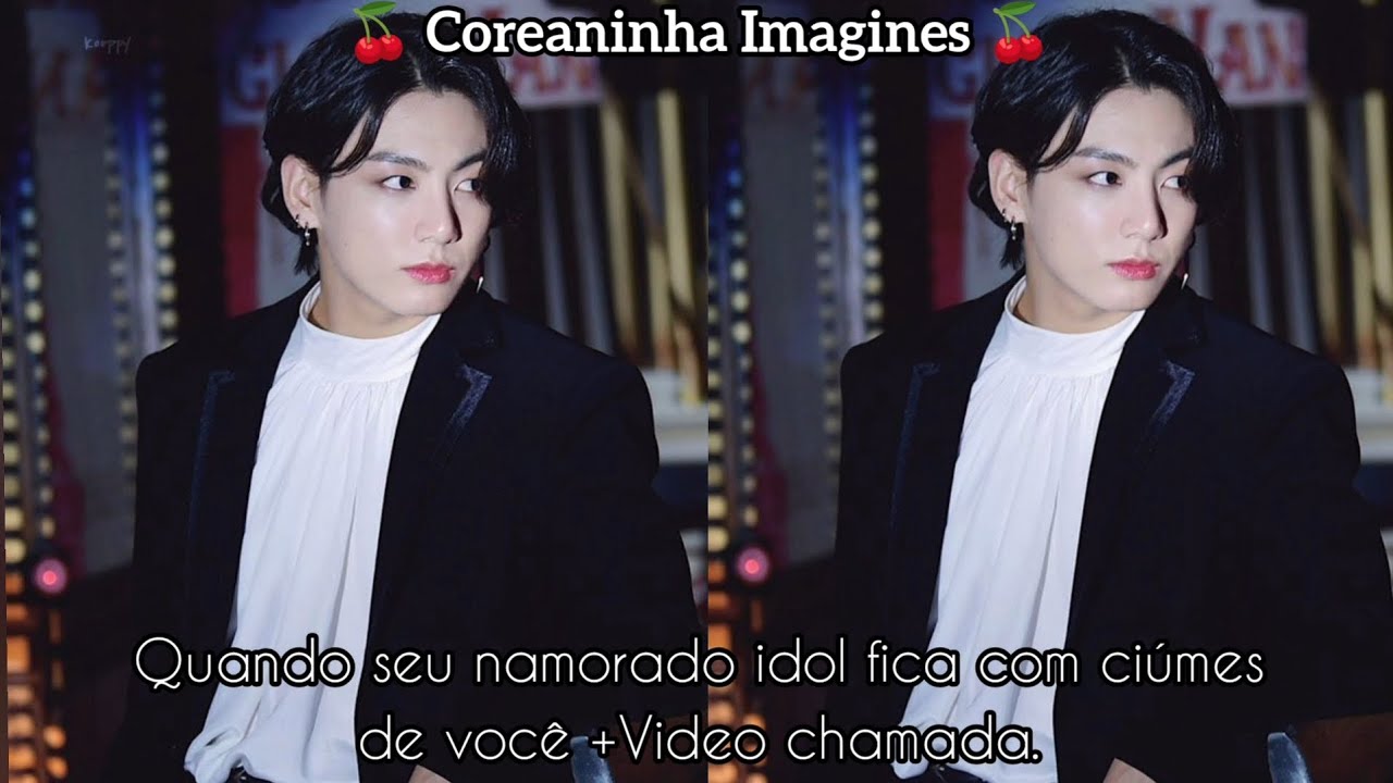 IMAGINE JUNGKOOK:Quando seu namorado idol fica com ciúmes de você + Videochamada {Ep único}