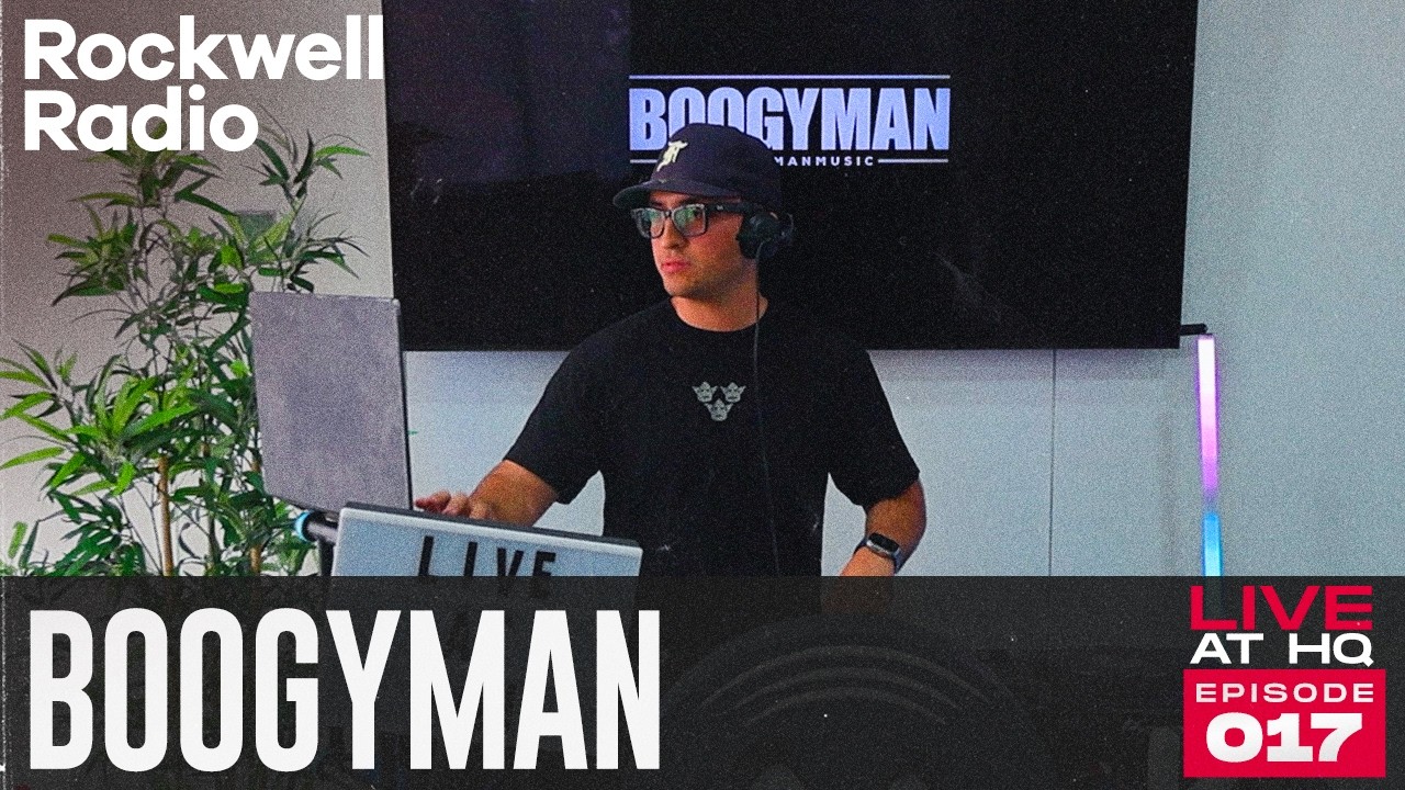 ROCKWELL RADIO LIVE AT HQ - BOOGYMAN - MAR 2026 (EP. 017)