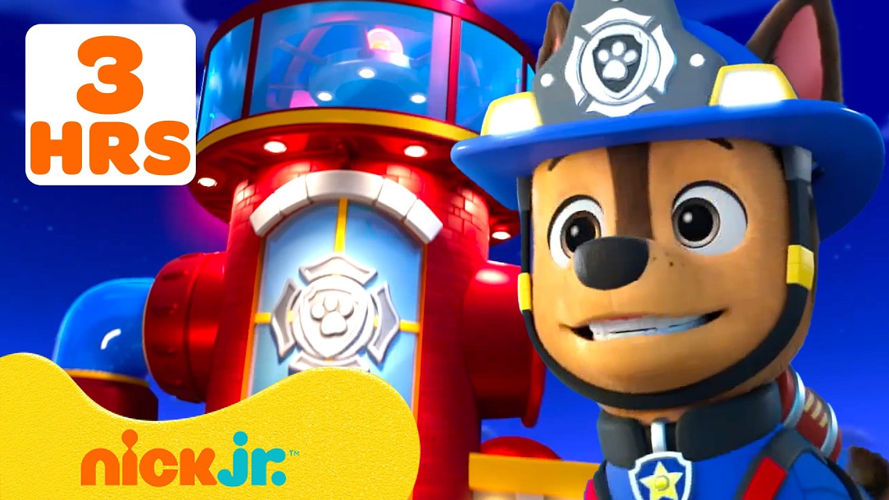 Psi Patrol | Chase i Psi Patrol ruszają do wieży obserwacyjnej! 🐾 | 3 godziny | Nick Jr. Polska