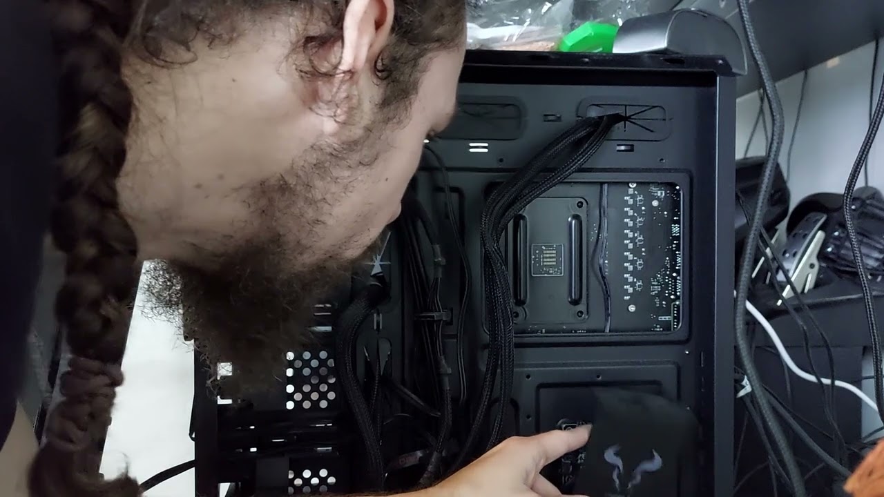 Be Quiet! Shadow Wings 2 installation on a Riotoro cr 1288tg case