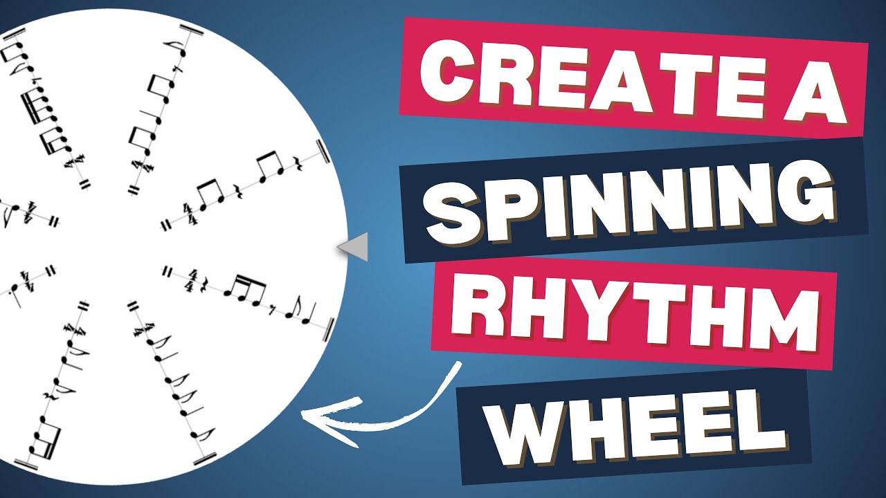 How to Create a Rhythm Spinner Wheel Using Wheel Of Names