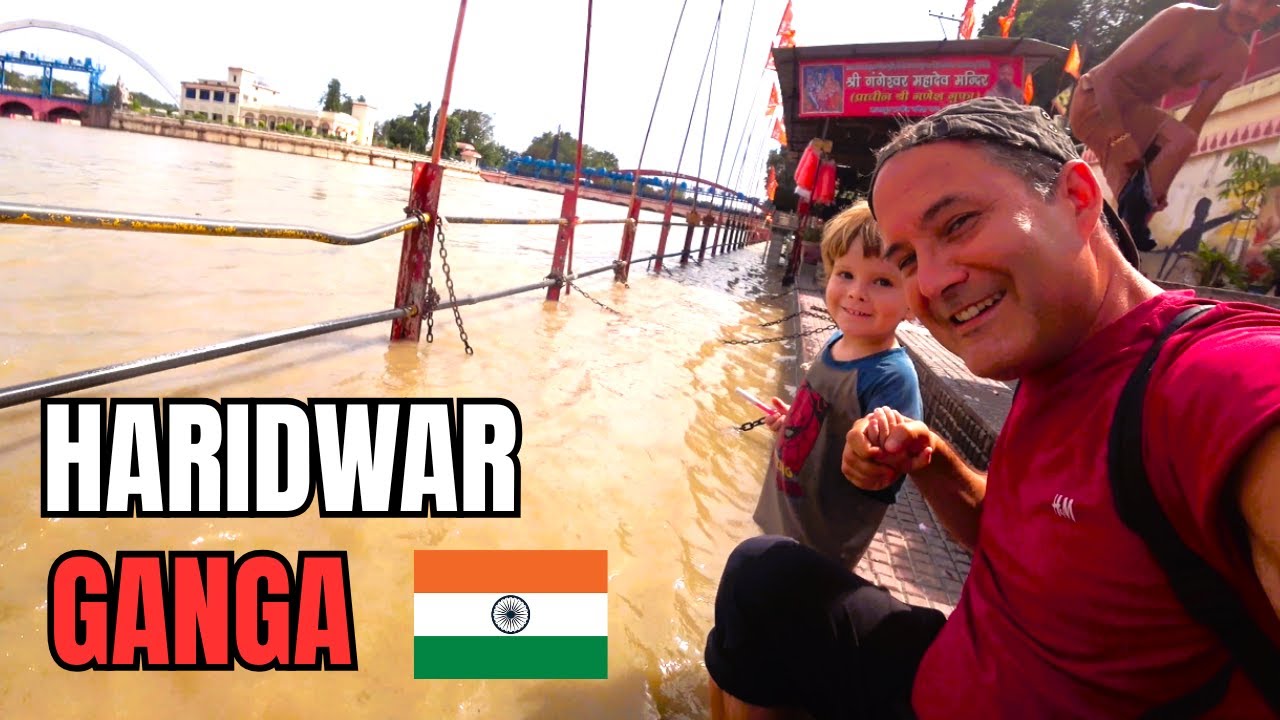 HARIDWAR Is An Amazing CITY On The HOLY GANGES RIVER 🇮🇳 विदेशी लोग भारत और हरिद्वार आते हैं