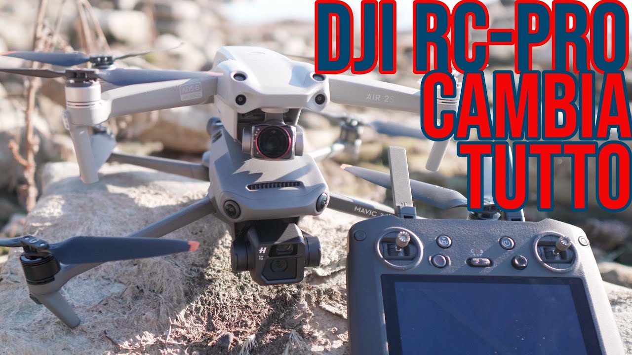 DJI AIR 2S con RC-PRO MEGLIO del MAVIC 3 - Test e Confronto SEGNALE Smart Controller Ocusync 3.0