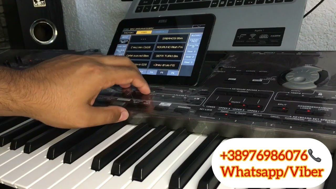Tallava new horija novo Korg pa4x Korg pa5x  set 2023 2024