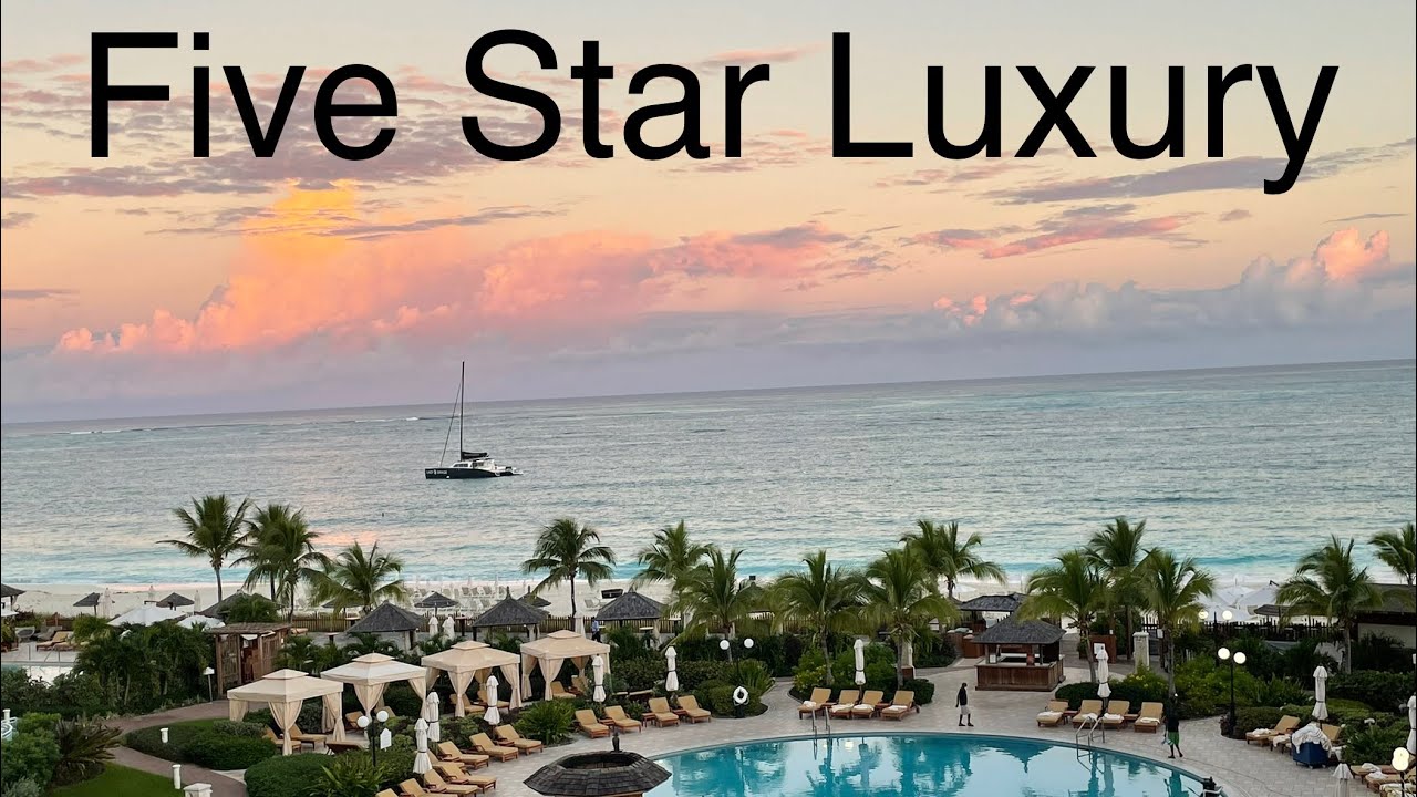 Seven Stars Resort & Spa on Grace Bay Beach Turks & Caicos: Complete Tour, Beach and Activities