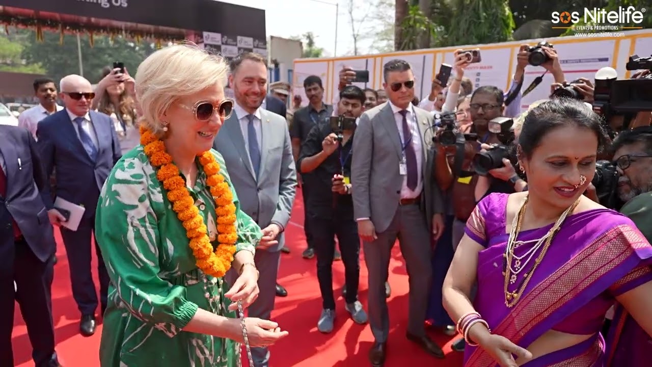 SOS Nitelife Managed Visit of Her Royal Highness Princess Astrid of Belgium at Taloja Navi Mumbai
