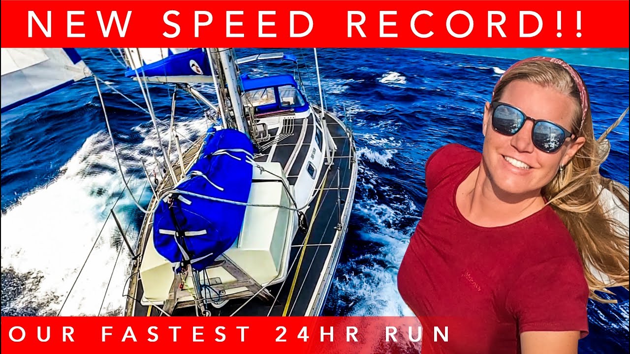 Our FASTEST 24 hours of SAILING - EVER! | Sailing in the Agulhas current Ep.124