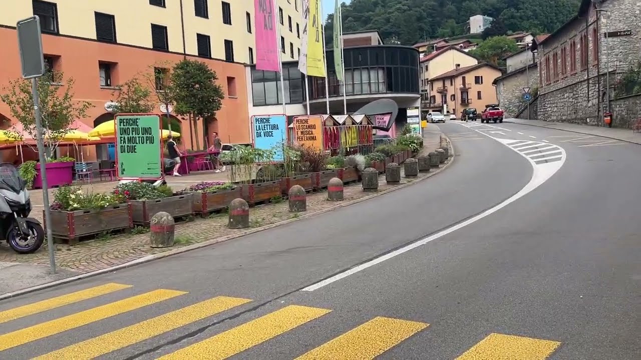 Centro storico di Mendrisio Svizzera