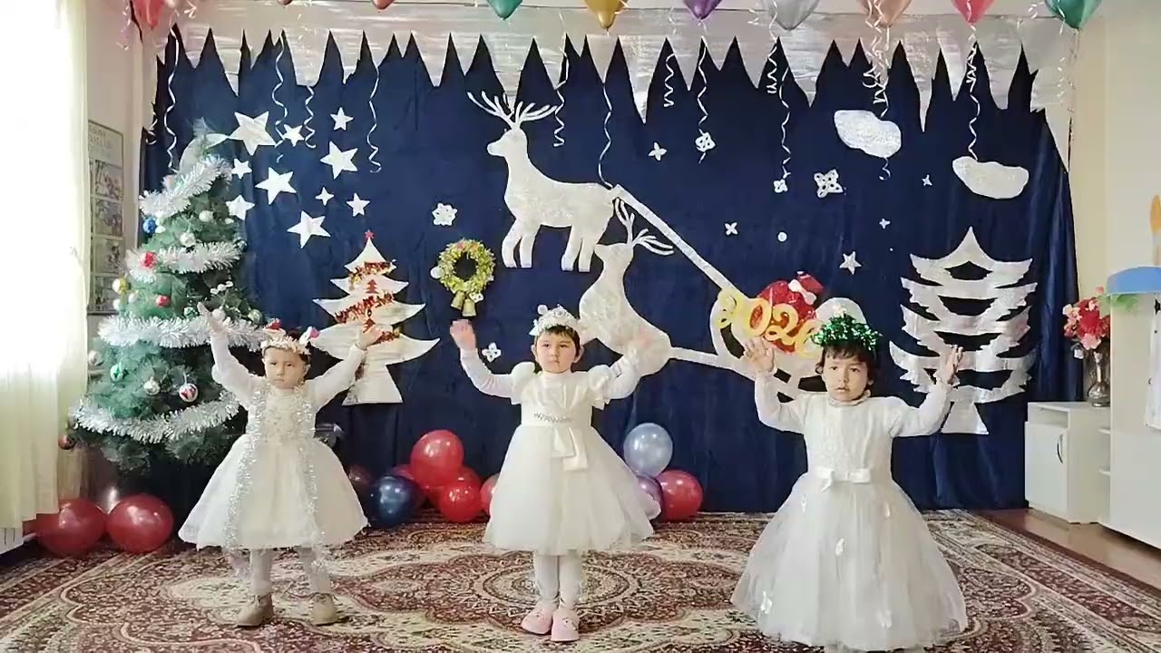 Samarqand viloyati Toyloq tuman 33-DMTT oʻrta guruh yangi yil bayram tadbiri 
