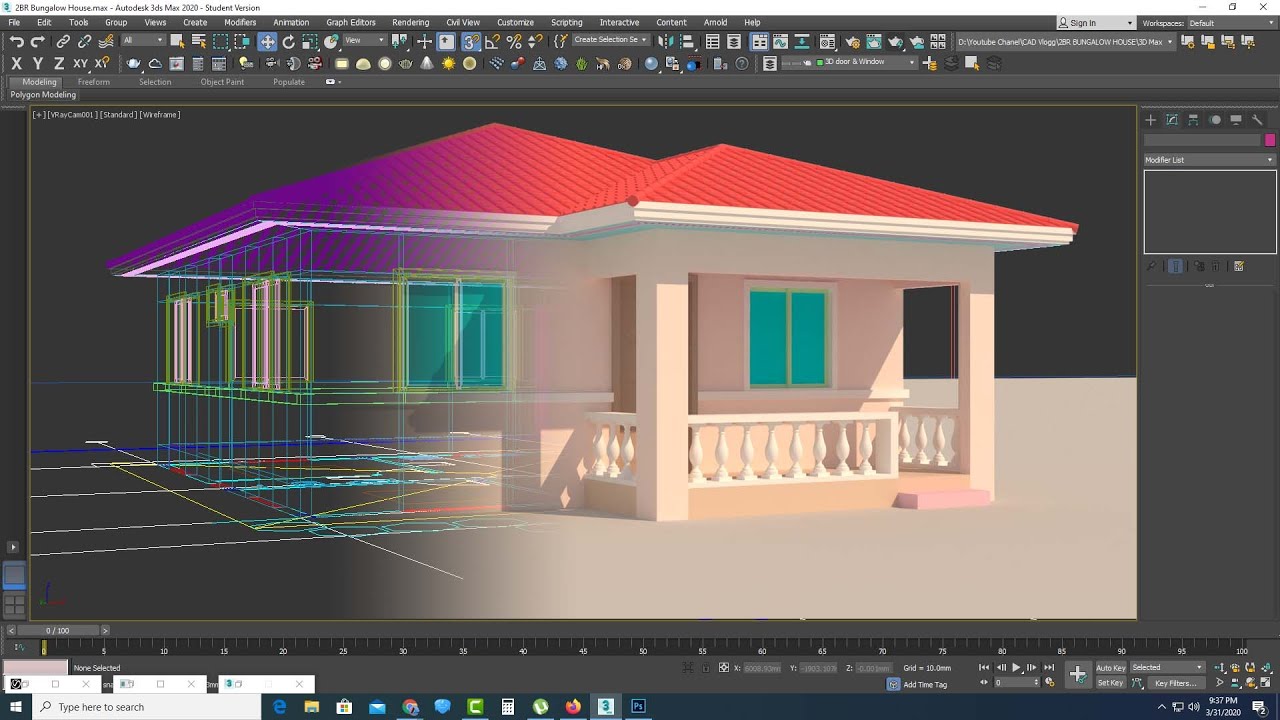 3D Modeling Roof Tiles | Tagalog