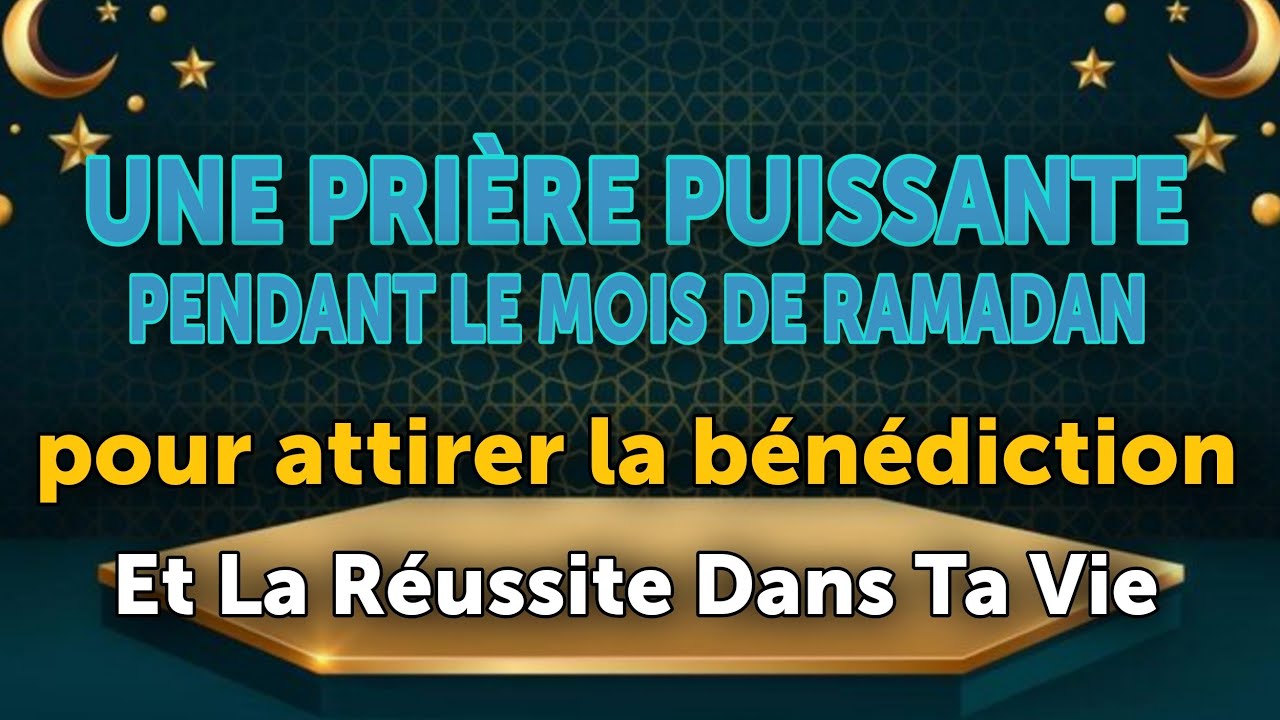 Écoute cette prière pendant 7 minutes, et ta vie changera à jamais !