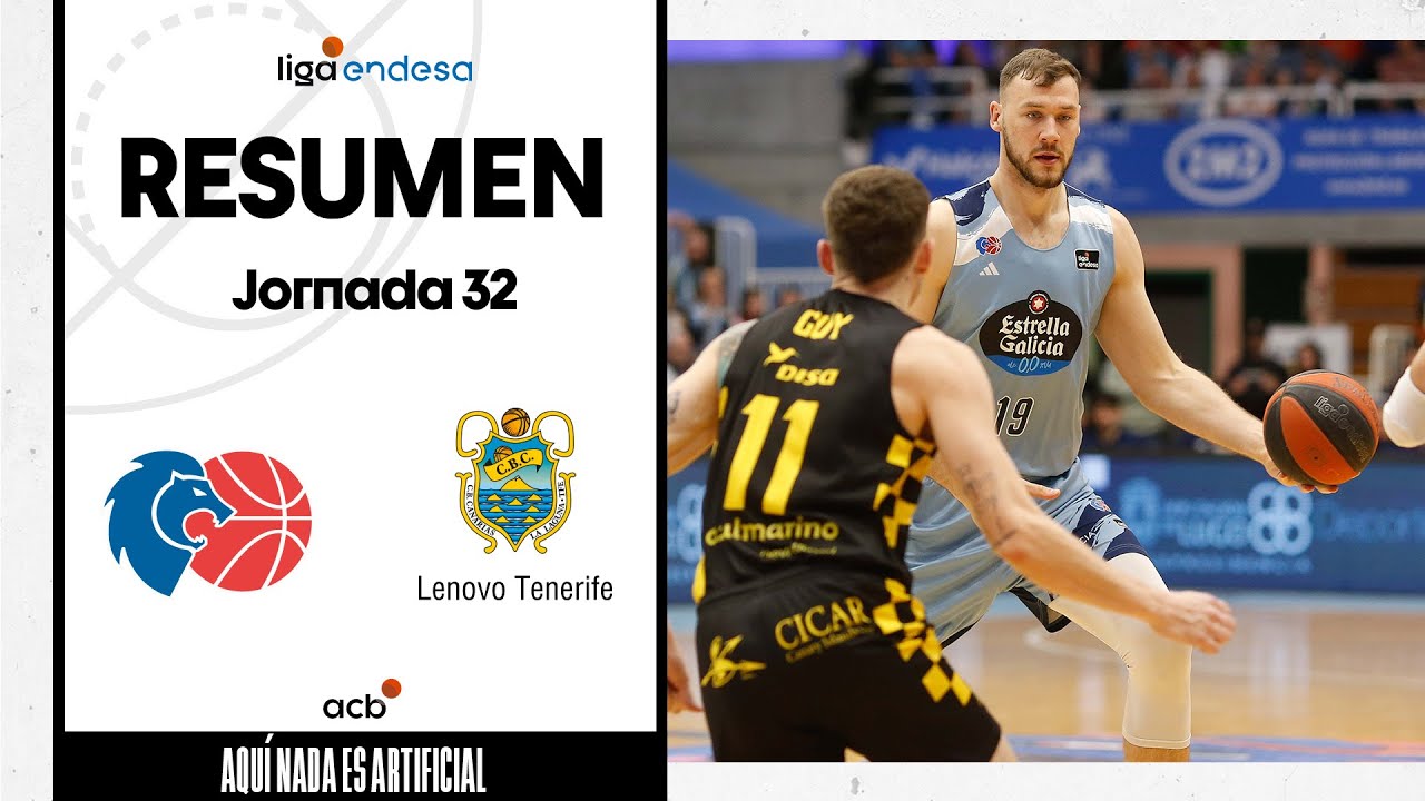 Río Breogán - Lenovo Tenerife (76-54) RESUMEN | Liga Endesa 2023-24