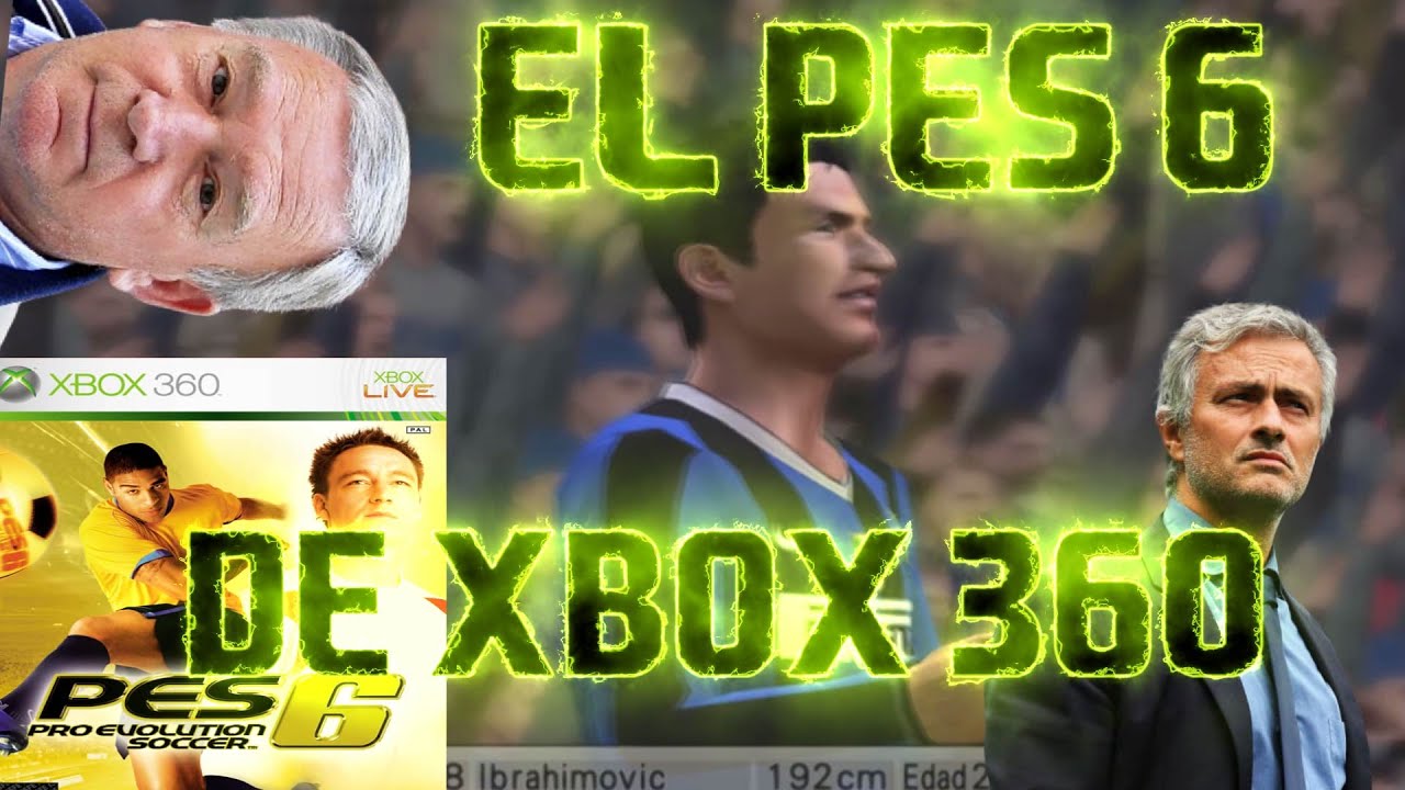 Probando el Pes 6 de la Xbox 360