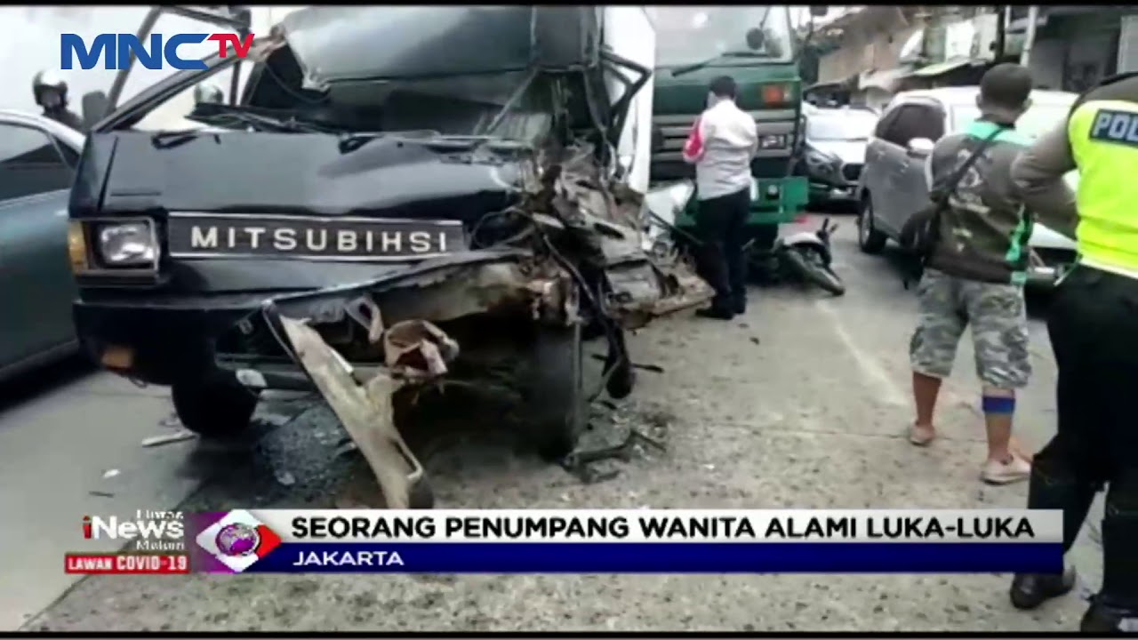 Kecelakaan Beruntun Truk Kontainer di Jakarta Barat - LIM 06/11