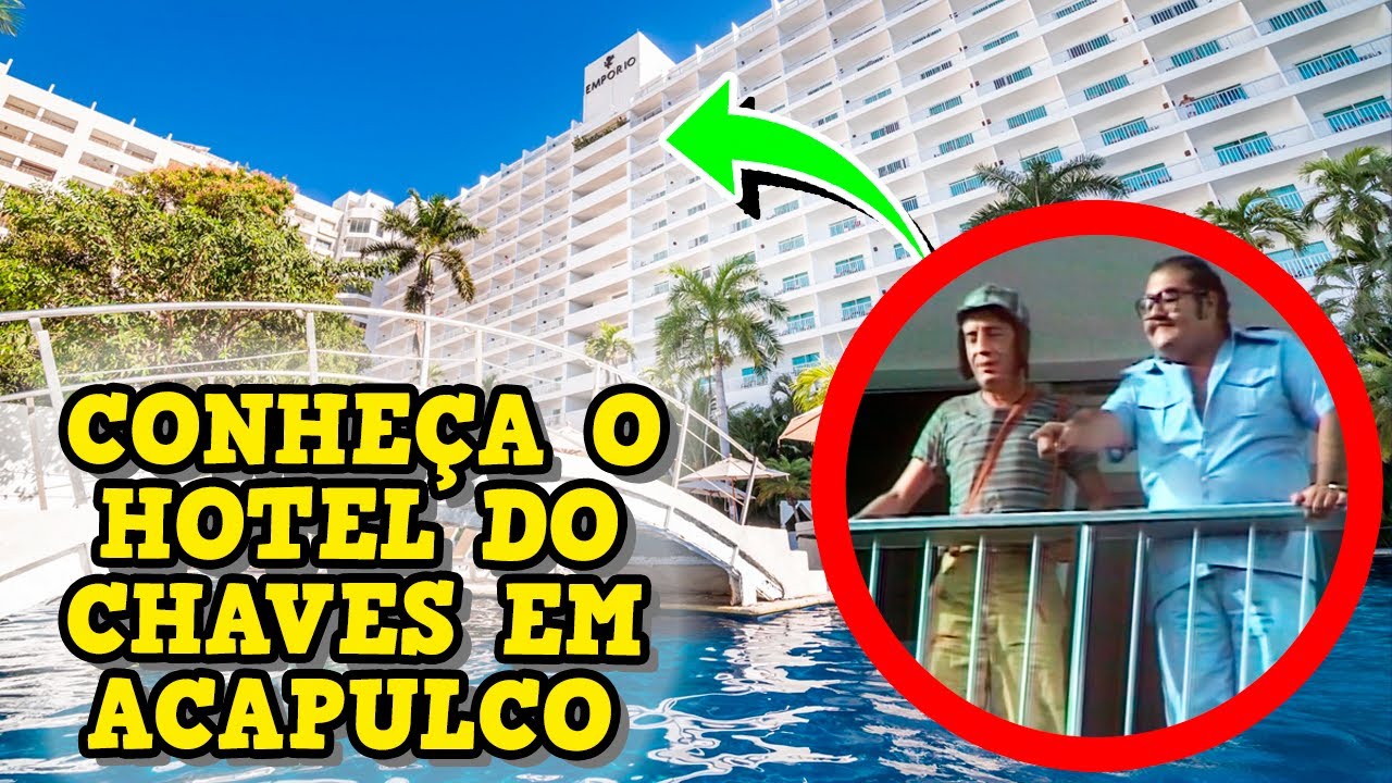 O HOTEL do CHAVES em ACAPULCO AINDA EXISTE?! Como ESTÁ HOJE em DIA?!