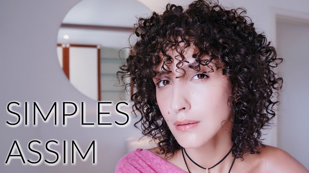 FINALIZAÇÃO RÁPIDA E SEM MIMIMI - CABELO CACHEADO CURTO 3A 3B | Karina Viega