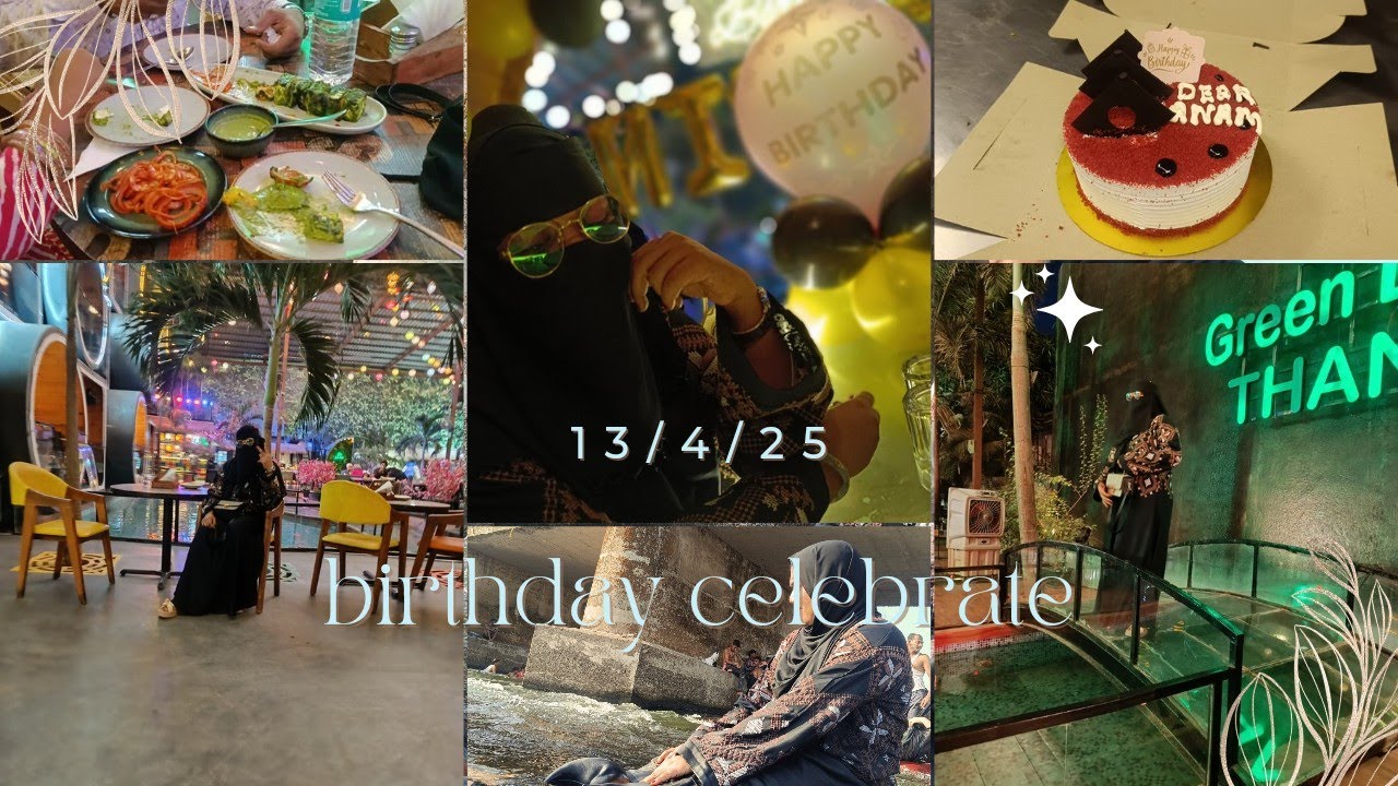 Birthday celebrate 🥳 green leaf 🍀 restaurant Thane//friend&dhaba party full enjoy#misskhanlifestyle