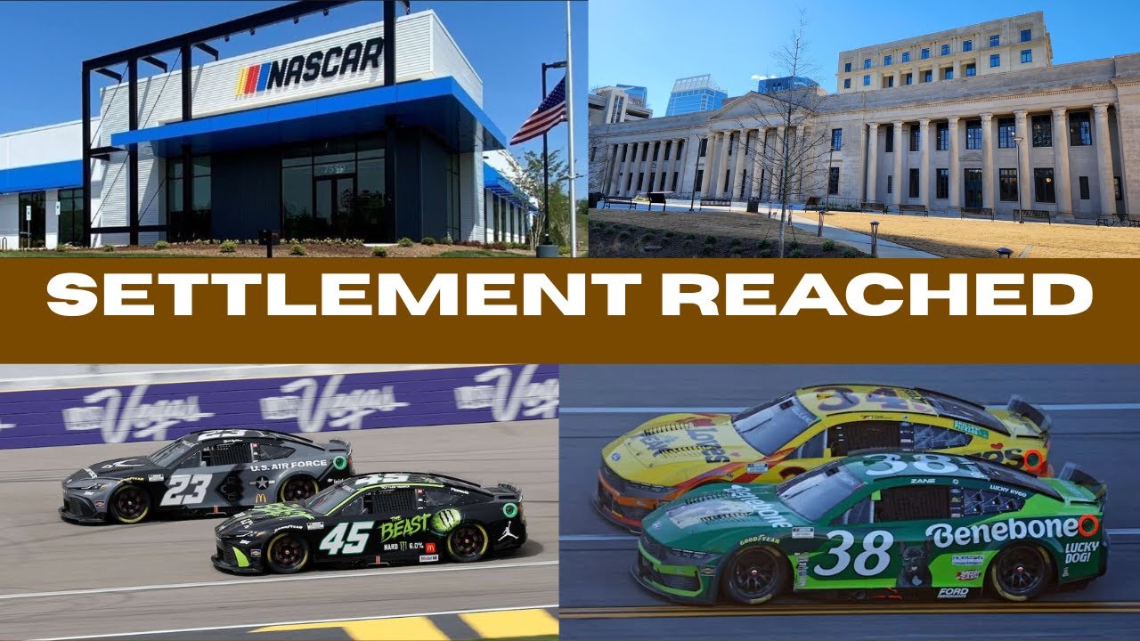 NASCAR, 23XI and Front Row Have Settled their Anti-Trust Case