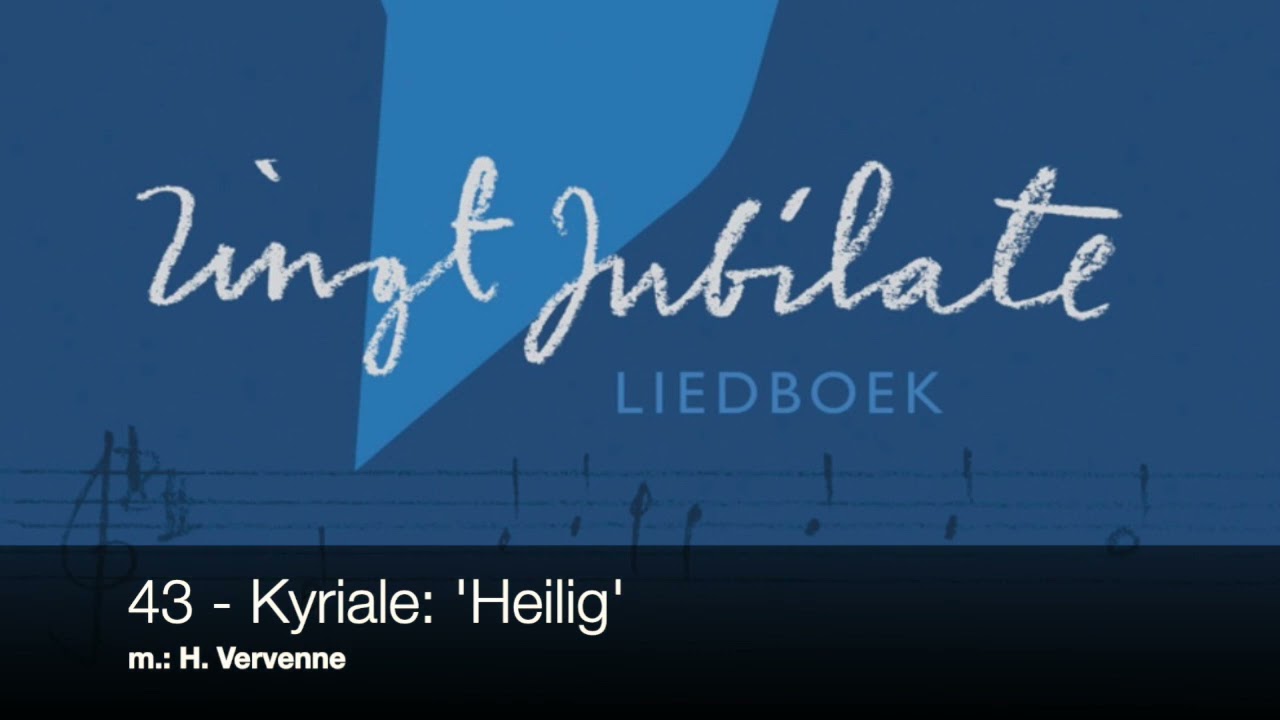ZJ 43 Kyriale H  Vervenne