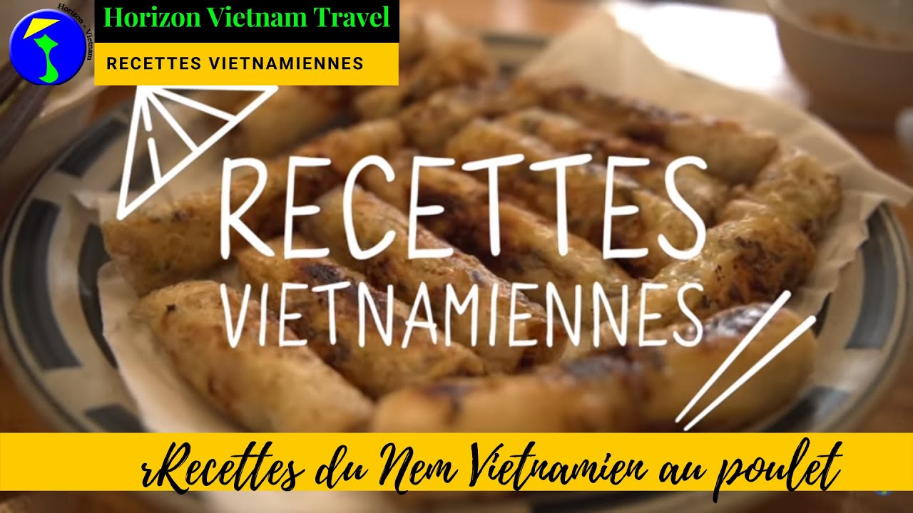 Recette du Nem Vietnamien au poulet (ou végétarien)