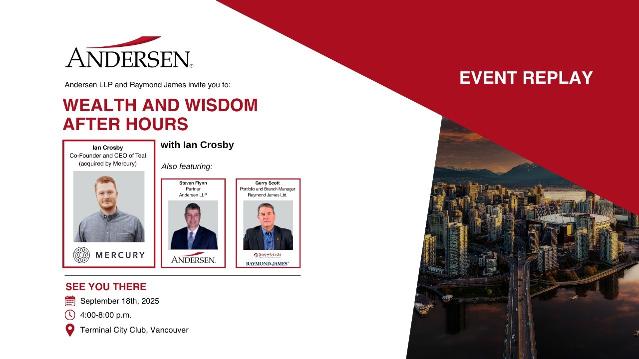 Wealth and Wisdom After Hours with Ian Crosby, Head of Accounting Products at Mercury