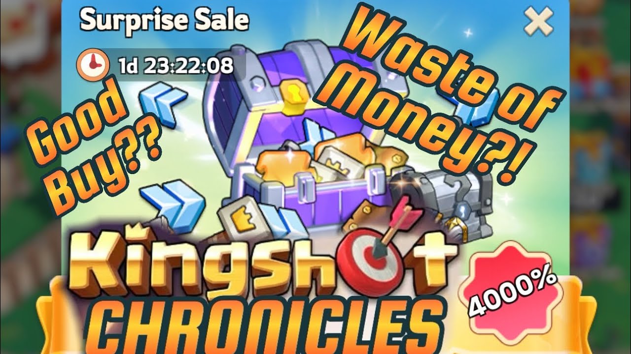 🎯💰 Kingshot Surprise Sale - BUY THIS&hellip; OR SKIP? 👀📉 #kingshotgames #kingshotgameplay 