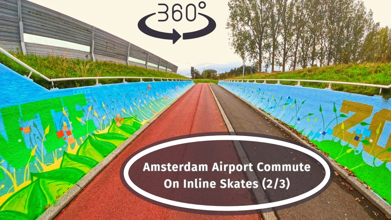 How to Get To Schiphol AMS Airport? By Inline Skates, Of Course! (P. 2/3)
