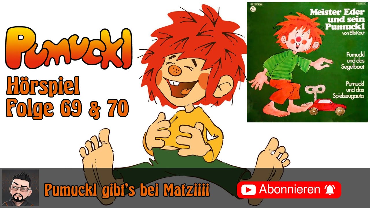 Pumuckl Hörspiel Folge 69 & 70 - Pumuckl und das Segelboot & Pumuckl und das Spielzeugauto (1978)