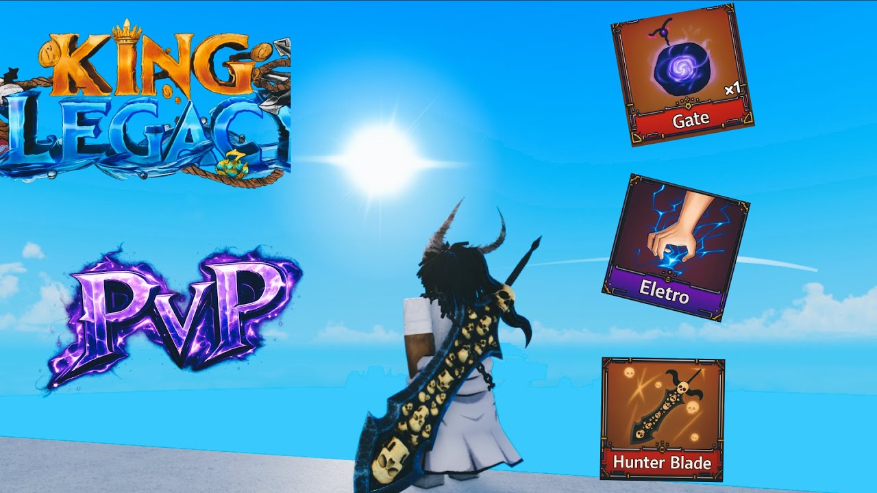 Minha evolução no PvP do King Legacy